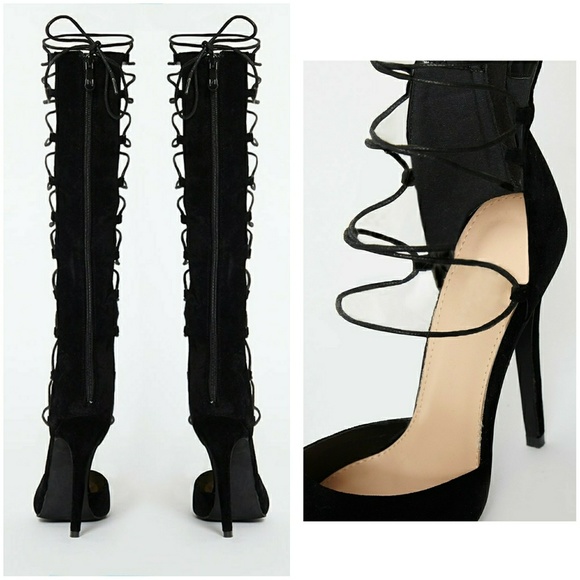 Shoe Republic LA Lace Up Pump - Picture 4 of 6